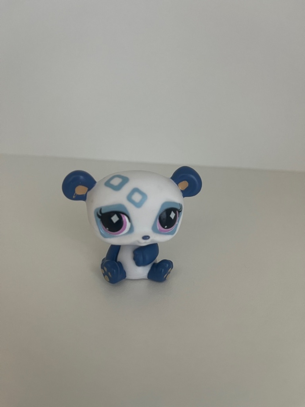 Littlest Pet Shop Surprise Box Series 2 G7 # 70 Purple & White Panda (Exotic)